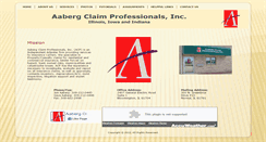 Desktop Screenshot of aabergclaims.com